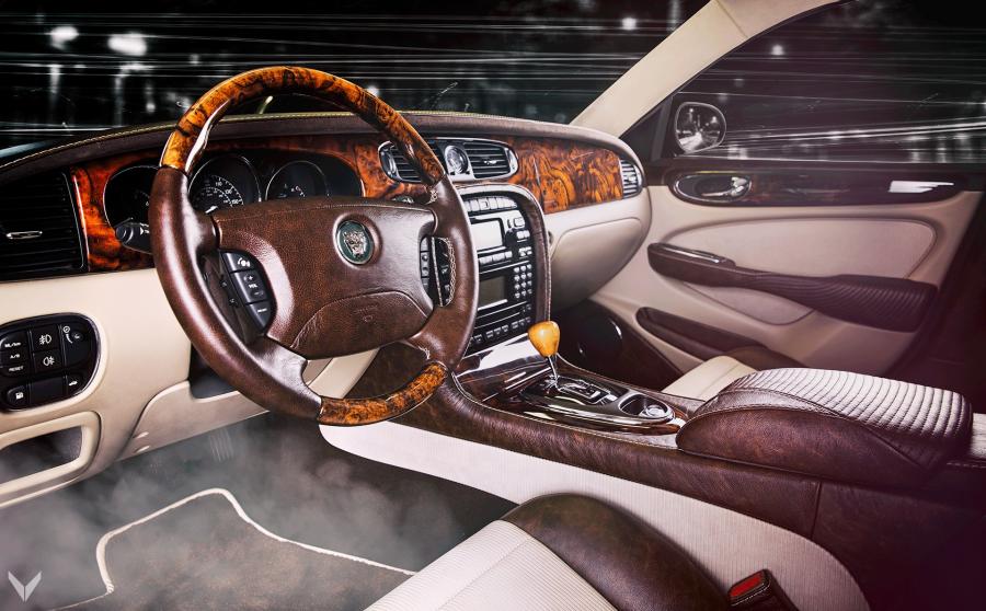 Интерьер Jaguar XJ Single Malt by Vilner 2016 года  (фото 3 из 11)